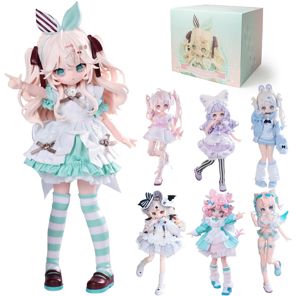 XiDonDon Sugary Girls Series 1/8 MJD Dolls Action Anime Figure BJD